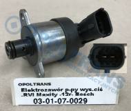 03-01-07-0029 - Elektrozawór pompy wysokiego ciśnienia Renault Maxity -12r- Bosch