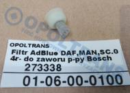 01-06-00-0100 - Filtr Adblue (mocznika) do zaworu pompy DAF,MAN,SCANIA 04r-  Bosch