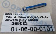 01-06-00-0101 - Filtr Adblue (mocznika) do zaworu pompy IVECO Stralis ,VOLVO FH/FM  Bosch