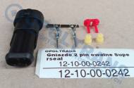 12-10-00-0242 - Gniazdo 2 pin owalne Superseal