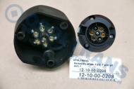 12-10-00-0208 - Gniazdo elektryczne 12V 7 pin plastikowe =