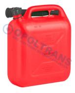 18-03-00-0026 - Kanister plastikowy  10L mocny z lejkiem Fi18x30