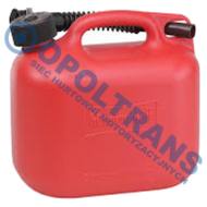 18-03-00-0025 - Kanister plastikowy   5L mocny z lejkiem Fi18x30