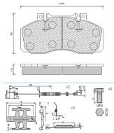 10-01-01-0619 - Klocki 29835 Mercedes (MB) Vario -13r 5-8T DMC P/T Fomar