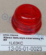 13-05-01-0023 - Klosz lampy wysokiej czerwony Fi 45