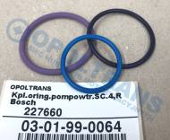 03-01-99-0064 - Komplet oringów pompowtrysku Scania 4, R Bosch 3szt