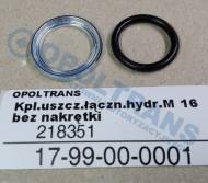 17-99-00-0001 - Komplet uszczelek łącznika hydraulicznego M 16 bez nakrętki
