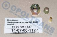 14-07-00-1127 - Końcówka komplet tekalana Fi6 BŁH metal.