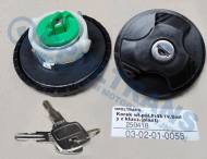 03-02-01-0055 - Korek wlewu paliwa Fi45 IVECO Daily z kluczem (plastikowy)