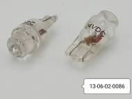 13-06-02-0086 - Kpl.zar.led 24v/ 1led caloszk.biale