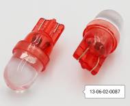 13-06-02-0087 - Kpl.zar.led 24v/ 1led caloszk.czerwone