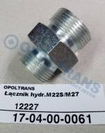 17-04-00-0061 - Łącznik hydrauliczny M22S/M27