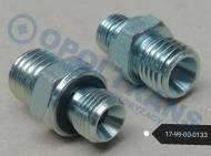17-99-00-0133 - Łącznik prosty tek.1/8"zewnętrzny /M12x1,5 zewnętrzny . BŁH metal