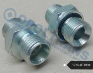 17-99-00-0139 - Łącznik prosty tek.3/8"zewnętrzny /M16x1,5 zewnętrzny . BŁH metal