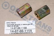 14-07-00-1158 - Łącznik prosty z wew.gw.M12x1,5 H=26