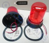 13-05-05-0342 - Lampa błyskowa owej .żółta 12/24V LED na 3 śruby