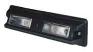 13-05-02-0088 - Lampa podświetlenia tablicy rejestracyjnej na żarówkę C5W 240x46 LT-60