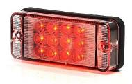 13-02-03-0002 - Lampa przeciwmgłowa czerwona 107x46 LED 700