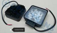 13-05-07-0164 - Lampa robocza 128x110 10-80V, 9xLED, 1600Lm