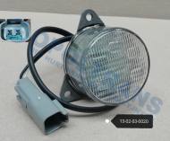 13-02-03-0020 - Lampa tylna Fi55 przeciwmgłowa czerwona VanHool LED Hella 24V
