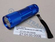 27-04-00-0008 - Latarka diodowa 9 LED 30Lm,baterie