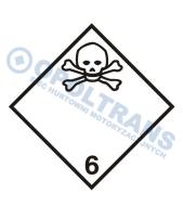 22-14-00-0030 - Naklejka "ADR" 6.1 300x300