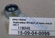 15-09-04-0099 - Nakretka M14x1,5 moc.sw.krol.=