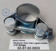02-07-02-0020 - Obejma łącznika gumowego turbosprężarki  Mercedes (MB) Atego