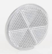 13-05-08-0056 - Odblask biały fi60 samoprzylep.