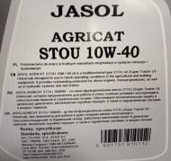 25-04-00-0021 - Olej 10W40 JASOL Agricat STOU   20l  ciąg. rol.
