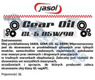 25-02-00-0460 - Olej 85W90 przekładniowy JASOL Gear oil GL-5 1l