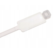 20-07-00-0054 - Opaska plastikowa z tabliczką opisującą 3x210mm