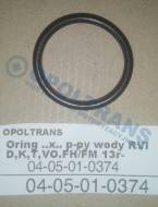 04-05-01-0374 - Oring 26x2,5 pompy wody Renault (RVI) D,K,T,VOLVO FH/FM 13r-