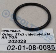 02-01-08-0085 - Oring  37x3 pompy oleju MAN TGA AS-Tronic