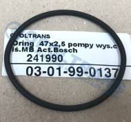 03-01-99-0137 - Oring 47x2,5 pompy wysokiego ciśnienia DAF XF95 Mercedes (MB) Actros 1-3 Bosch