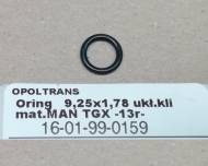 16-01-99-0159 - Oring   9,25x1,78 ukł.klimat.MAN TGX -13r-
