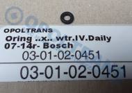 03-01-02-0451 - Oring ..x.. wtryskiwacza IVECO Daily 07-14r- Bosch