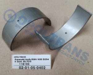 02-01-05-0402 - Panewki korb.MAN N00 D2540 2szt. GLYCO