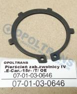 07-01-03-0646 - Pierścień zabezpieczający zwolnicy IVECO Euro Cargo .-15r- TYŁ  OE