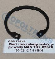 04-05-01-0368 - Pierścień zabezpieczenie wałek p-py wody MAN TGX D3876