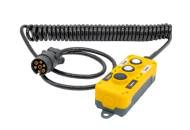 12-11-00-0179 - Pilot do windy samochodowej 3przyciski, 4funkcje spirala 4m 12/24V 7pin z magnesem