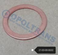 21-03-00-0032 - Podkładka 22x29x1,5 DAF,RVI,VOLVO MB,MAN