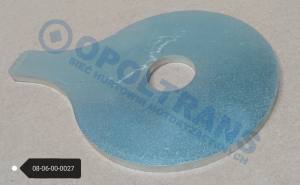 08-06-00-0027 - Podkładka dystansu tulei wahacza ROR Flexlite Fi24x100x5mm