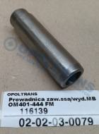 02-02-03-0079 - Prowadnica zaworu ssącego/wydechowego  Mercedes (MB) OM401-444 FM