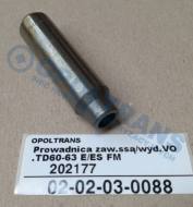 02-02-03-0088 - Prowadnica zaworu ssącego/wydechowego VOLVO TD60-63 E/ES FM