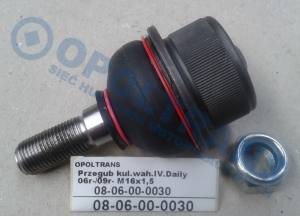 08-06-00-0030 - Przegub kulowy wahacza IVECO Daily 06r-/09r- M16x1,5