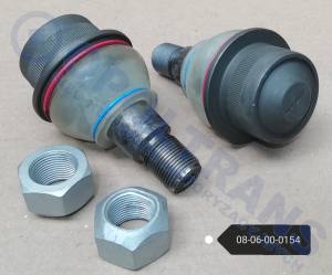 08-06-00-0154 - Przegub kulowy wahacza Mercedes (MB) Sprinter 95r- P=L dół Auger