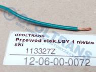 12-06-00-0072 - Przewód elektryczny LGY 1 niebieski