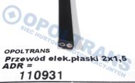 12-06-00-0093 - Przewód elektryczny płaski 2x1,5 ADR