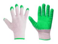 22-08-00-0787 - Rękawice rob.ogumowane (wampirki) rozm.XL zielone